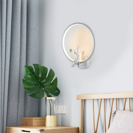 Fichiouy 110V 18W Modern Creative Wall Lamp Horn Angel Bedroom Room Corridor Light
Fichiouy 110V 18W Modern Creative Wall Lamp Horn Angel Bedroom Room Corridor Light