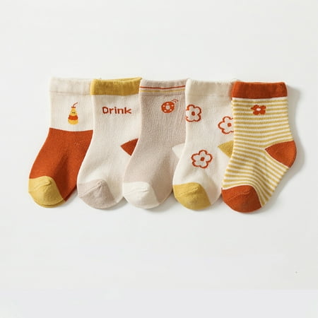 〖TOTO〗Baby Socks Toddler Kids Baby Boy Girls Toddlers Indoor Animals Slipper Shoes Antislip Socks Booties First Walkers Socks