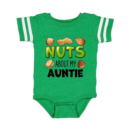 Inktastic Nuts About My Auntie Peanut Almond Pistachio Gift Baby Boy or Baby Girl Bodysuit
Inktastic Nuts About My Auntie Peanut Almond Pistachio Gift Baby Boy or Baby Girl Bodysuit