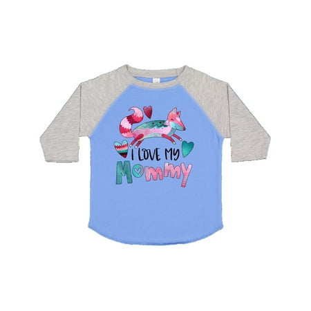Inktastic I Love My Mommy Pink and Blue Fox with Hearts Gift Toddler Boy or Toddler Girl T-Shirt
Inktastic I Love My Mommy Pink and Blue Fox with Hearts Gift Toddler Boy or Toddler Girl T-Shirt