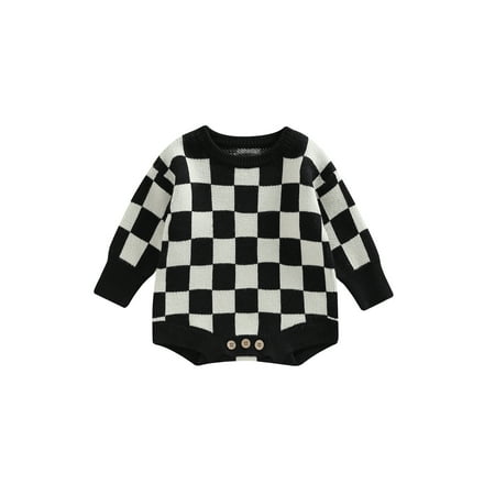 hirigin Baby Boy Girl Romper Long Sleeve Plaid Casual Fall Spring Short Crotch Button Jumpsuit
hirigin Baby Boy Girl Romper Long Sleeve Plaid Casual Fall Spring Short Crotch Button Jumpsuit