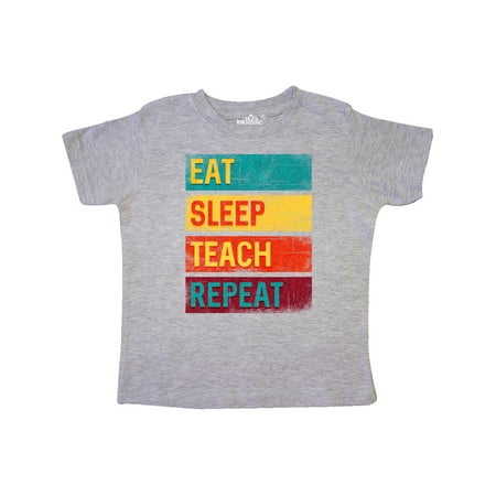 Inktastic Teacher Eat Sleep Teach Repeat Gift Toddler Boy or Toddler Girl T-Shirt
Inktastic Teacher Eat Sleep Teach Repeat Gift Toddler Boy or Toddler Girl T-Shirt