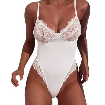 Sports Bras for Women Push Up Bra One Piece Lace Elegant Woman Lingerie Floral Bodysuit Skinny Body Pants Sleepwear Faja Shapewear for Women Thermal Underwear for Women on Sales White M
Sports Bras for Women Push Up Bra One Piece Lace Elegant Woman Lingerie Floral Bodysuit Skinny Body Pants Sleepwear Faja Shapewear for Women Thermal Underwear for Women on Sales White M