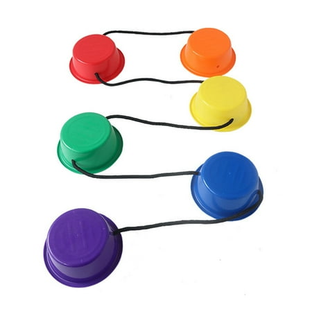 NUOLUX 1 Set of Outdoor Plum Pile Toy Children Balance Training Toy Exercise Equipment