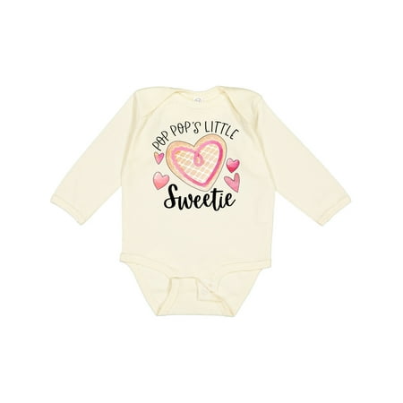 Inktastic Pop Pop s Little Sweetie with Pink Heart Cookie Gift Baby Boy or Baby Girl Long Sleeve Bodysuit
Inktastic Pop Pop s Little Sweetie with Pink Heart Cookie Gift Baby Boy or Baby Girl Long Sleeve Bodysuit