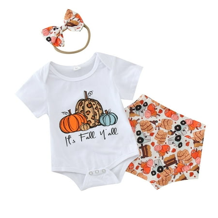 ZMHEGW Kid Toddler Girl Clothes Autumn Pumpkin Pumpkin Print Cotton Short Sleeve Short Pants Romper Tops Shorts Set Baby Girl Outfits 12-18 Months
ZMHEGW Kid Toddler Girl Clothes Autumn Pumpkin Pumpkin Print Cotton Short Sleeve Short Pants Romper Tops Shorts Set Baby Girl Outfits 12-18 Months