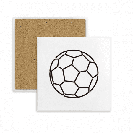 White Black Soccer Football Sports Square Coaster Cup Mat Mug Subplate Holder Insulation Stone
White Black Soccer Football Sports Square Coaster Cup Mat Mug Subplate Holder Insulation Stone