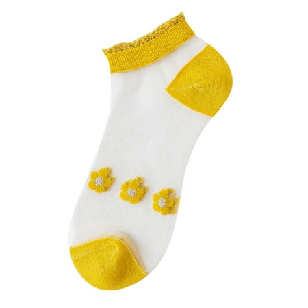 Women s Socks Socks For Women Fashion Women Mesh Ladies Breathability Patchwork Thin Socks Women’s Stockings Yellow
Women s Socks Socks For Women Fashion Women Mesh Ladies Breathability Patchwork Thin Socks Women’s Stockings Yellow