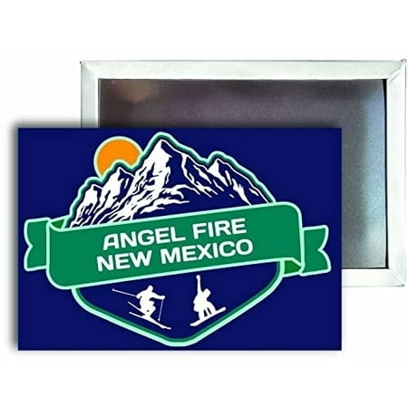 Angel Fire New Mexico Ski Snowboard Winter Adventures 2.5 X3.5 Refrigerator Magnet
