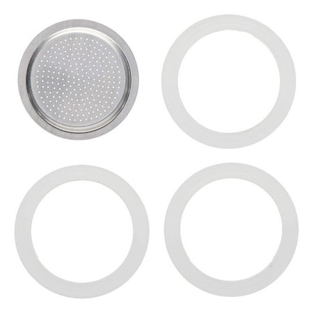 ibaste Filtering Plate and Gaskets Stovetop Espresso Coffee Makers Accessories for 1 Cup Espresso Makers
ibaste Filtering Plate and Gaskets Stovetop Espresso Coffee Makers Accessories for 1 Cup Espresso Makers
