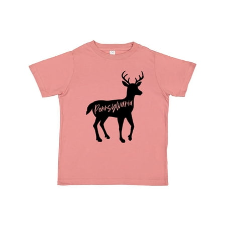 Inktastic Pennsylvania Black Deer Silhouette Gift Toddler Boy or Toddler Girl T-Shirt
Inktastic Pennsylvania Black Deer Silhouette Gift Toddler Boy or Toddler Girl T-Shirt