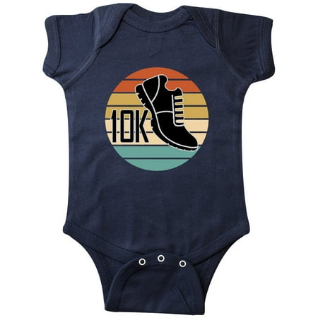 Inktastic 10K Race Running Shoe Runner Gift Gift Baby Boy or Baby Girl Bodysuit