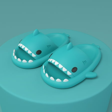Wish Summer Shark Slippers Lightweight Anti-Slip Quick Dry Shower Hello Sandals Beach Cute Shark Slippers for Women and Men-Mint Green S1173
Wish Summer Shark Slippers Lightweight Anti-Slip Quick Dry Shower Hello Sandals Beach Cute Shark Slippers for Women and Men-Mint Green S1173
