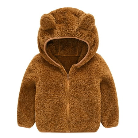RPVATI Toddler Baby Child Children Kids Zip Up Hooded Coat Long Sleeve Thicken Clothes Fleece Winter Warm Jacket 1Y-5Y
RPVATI Toddler Baby Child Children Kids Zip Up Hooded Coat Long Sleeve Thicken Clothes Fleece Winter Warm Jacket 1Y-5Y