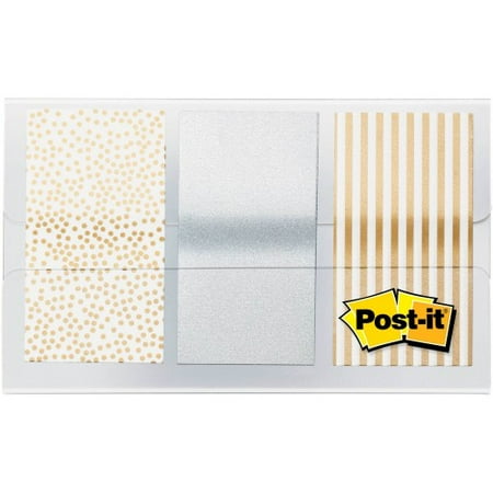 2PK Post-it Printed Flags (682METAL)
