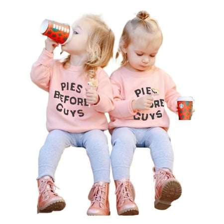 AMILIEe Toddler Baby Boy Girls Sweatshirt Letter Print Long Sleeve Pullover T Shirt Tops
AMILIEe Toddler Baby Boy Girls Sweatshirt Letter Print Long Sleeve Pullover T Shirt Tops
