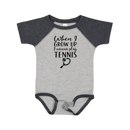 Inktastic Future Tennis Player Gift Gift Baby Boy or Baby Girl Bodysuit