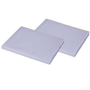 American Baby Company Cotton Percale Crib Sheet - 2 Pack, Lavender