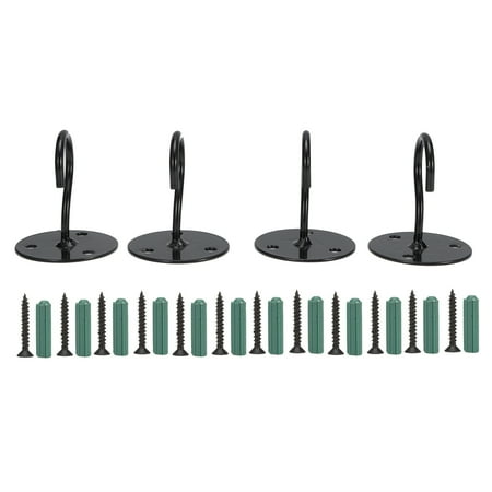 Big sale 4pcs Home Metal Ceiling Hooks Wall Mounted Hooks for Lanterns Flower Pots Wind ChimesBlack
Big sale 4pcs Home Metal Ceiling Hooks Wall Mounted Hooks for Lanterns Flower Pots Wind ChimesBlack