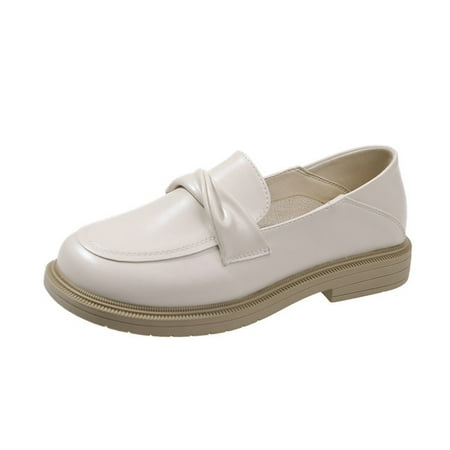 Lovskoo 2024 Women s Dress Leather Shoes Round Toe Small Flat Heel Collision Ladies Single Shoes Water Proof White
Lovskoo 2024 Women s Dress Leather Shoes Round Toe Small Flat Heel Collision Ladies Single Shoes Water Proof White