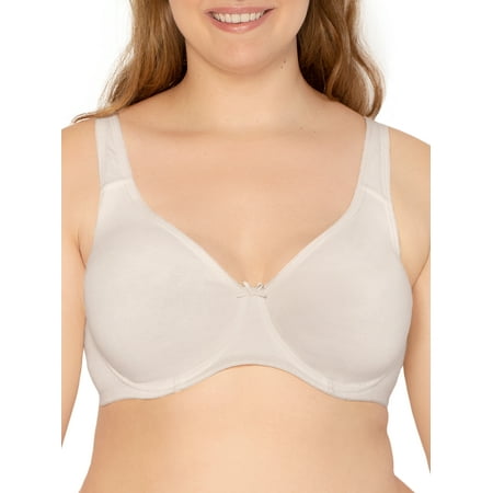 Fruit of the Loom Women s Plus Size Beyond Soft Cotton Unlined Underwire Bra Style FT813
Fruit of the Loom Women s Plus Size Beyond Soft Cotton Unlined Underwire Bra Style FT813