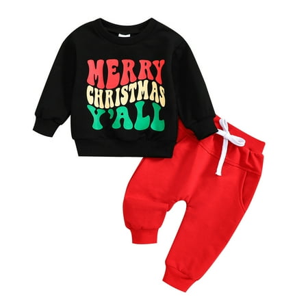 OAUP Toddler Boys Outfit Sets Long Sleeve Christmas Letter Print Tops Pants Child Kids 2PCS Outfits Set Clothese Autumn Winter Casual Trendy Outfit 3M-3Y
OAUP Toddler Boys Outfit Sets Long Sleeve Christmas Letter Print Tops Pants Child Kids 2PCS Outfits Set Clothese Autumn Winter Casual Trendy Outfit 3M-3Y