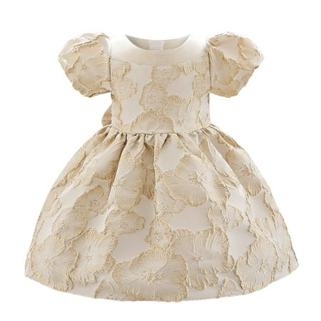 Youmylove Girls Birthday Dress Jacquard Puffed Sleeve Princess Party Dress Fashion Child Playwear
Youmylove Girls Birthday Dress Jacquard Puffed Sleeve Princess Party Dress Fashion Child Playwear