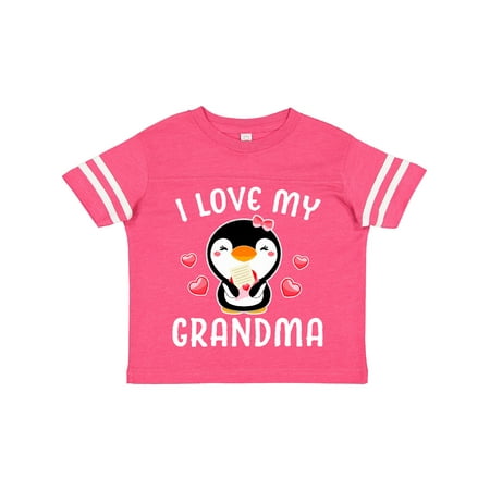 Inktastic I Love My Grandma with Cute Penguin and Hearts Gift Toddler Toddler Girl T-Shirt
Inktastic I Love My Grandma with Cute Penguin and Hearts Gift Toddler Toddler Girl T-Shirt