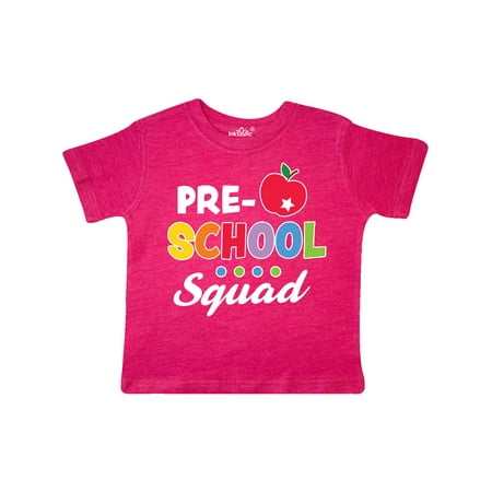 Inktastic Preschool School Squad with Apple and Star Gift Toddler Boy or Toddler Girl T-Shirt
Inktastic Preschool School Squad with Apple and Star Gift Toddler Boy or Toddler Girl T-Shirt