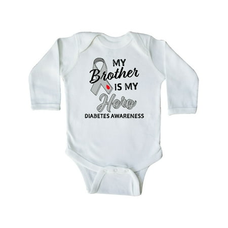 Inktastic My Brother is My Hero- Diabetes Awareness Gift Baby Boy or Baby Girl Long Sleeve Bodysuit
Inktastic My Brother is My Hero- Diabetes Awareness Gift Baby Boy or Baby Girl Long Sleeve Bodysuit