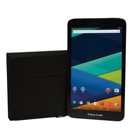 Visual Land ME8QIDC16GBBLKB 8qi 8in Android 5.0 Lollipop Syst Keyboard Qc Intel Tablet Ips