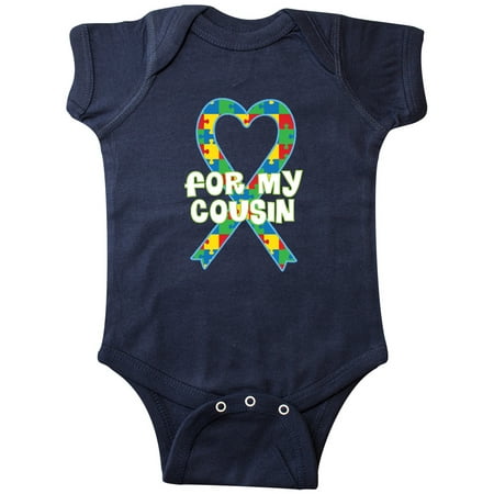 Inktastic Autism Awareness for Cousin Puzzle Ribbon Gift Baby Boy or Baby Girl Bodysuit
Inktastic Autism Awareness for Cousin Puzzle Ribbon Gift Baby Boy or Baby Girl Bodysuit