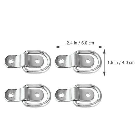 tie down anchor 4pcs D-shaped Pull-tabs Galvanized Iron Buckles for Trailers Trucks RV Camper
tie down anchor 4pcs D-shaped Pull-tabs Galvanized Iron Buckles for Trailers Trucks RV Camper