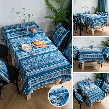 Goory Spliced Lace Tablecloth Luxury Bohemia Dustproof Table Cover Cotton Linen Fabric Table Cloth For Home Party Hiking
Goory Spliced Lace Tablecloth Luxury Bohemia Dustproof Table Cover Cotton Linen Fabric Table Cloth For Home Party Hiking