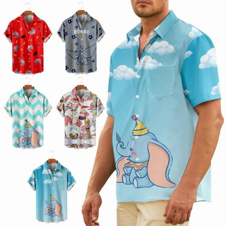Adult Kids Elephant Print Button Down Shirt Comfortable Breathable Blouses Plus Size Men
Adult Kids Elephant Print Button Down Shirt Comfortable Breathable Blouses Plus Size Men