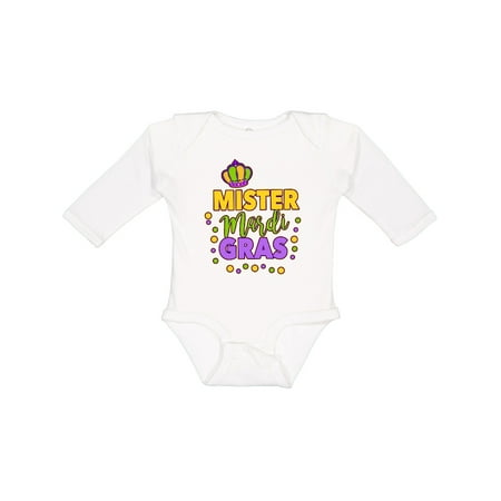 Inktastic Mister Mardi Gras with Crown and Dots Gift Baby Boy Long Sleeve Bodysuit
Inktastic Mister Mardi Gras with Crown and Dots Gift Baby Boy Long Sleeve Bodysuit