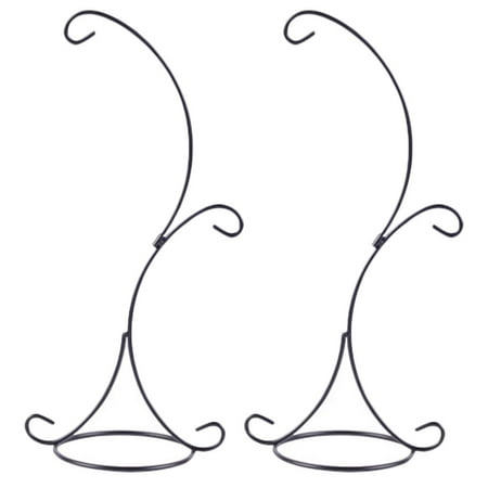 NUOLUX 2Pcs Double Hook Iron Rack Home Flower Holder Simple Indoor Storage Rack Black
NUOLUX 2Pcs Double Hook Iron Rack Home Flower Holder Simple Indoor Storage Rack Black