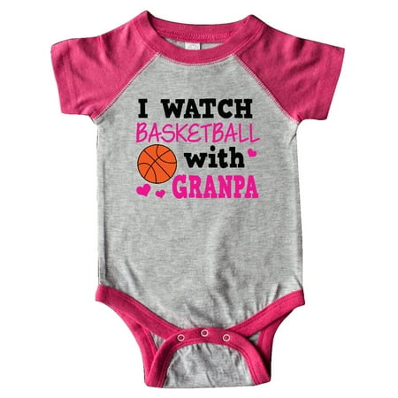 Inktastic I Watch Basketball with Granpa Gift Baby Girl Bodysuit
Inktastic I Watch Basketball with Granpa Gift Baby Girl Bodysuit