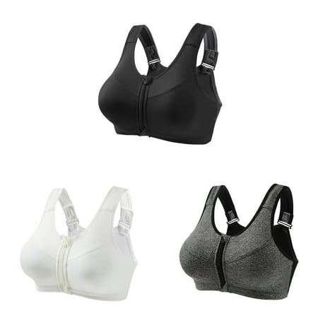 Womens New Arrivals POROPL Sports Bra Running Front Zipper Shockproof Yoga Tank Plus Size Clearance White Size 14
Womens New Arrivals POROPL Sports Bra Running Front Zipper Shockproof Yoga Tank Plus Size Clearance White Size 14