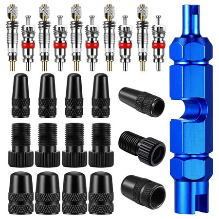 26 Pieces Valve Core Remover Tool Kit with Valve Core Tool for Most Bike and Automobiles
26 Pieces Valve Core Remover Tool Kit with Valve Core Tool for Most Bike and Automobiles