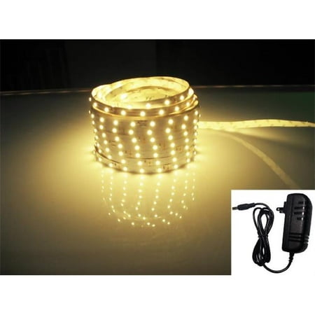 Plug-N-Play Waterproof Warm White LED Flexible Light Strip