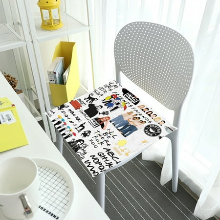 Friends Tv Show Soft Square Chair Cushion Non-slip Foam Cushion with Ties Garden Patio Home Kitchen Office Seat Cushion
Friends Tv Show Soft Square Chair Cushion Non-slip Foam Cushion with Ties Garden Patio Home Kitchen Office Seat Cushion