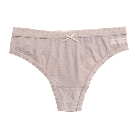 TAIAOJING Women s Cotton Thong Solid Pants Low Waist Transparent Hollow Out Fun Underwear Panties Brief
TAIAOJING Women s Cotton Thong Solid Pants Low Waist Transparent Hollow Out Fun Underwear Panties Brief