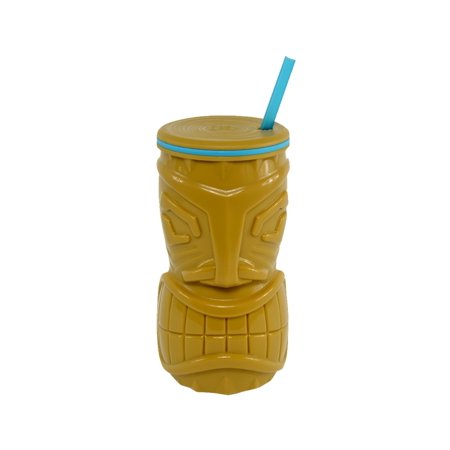 Cool Gear 16oz Tiki Tumbler - Brown