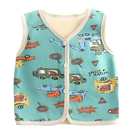 Holiday Savings Clearance 2022! VOBERRY Winter Jacket Autumn Winter Baby Cartoon Pattern Plus Fleece Cardigan Warm Vest Green 5-6 Years
Holiday Savings Clearance 2022! VOBERRY Winter Jacket Autumn Winter Baby Cartoon Pattern Plus Fleece Cardigan Warm Vest Green 5-6 Years