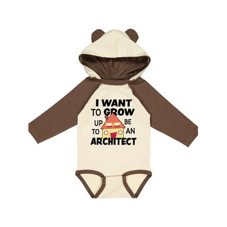 Inktastic I Want To Grow up To Be An Architect Gift Baby Boy or Baby Girl Long Sleeve Bodysuit
Inktastic I Want To Grow up To Be An Architect Gift Baby Boy or Baby Girl Long Sleeve Bodysuit