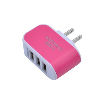 Universal Three USB Ports Outlet Wall Charger AC Power Adapter 3.1A Fast Charge Plug With LED Light For iPhone 7/ 6s/ Tablets/ G
Universal Three USB Ports Outlet Wall Charger AC Power Adapter 3.1A Fast Charge Plug With LED Light For iPhone 7/ 6s/ Tablets/ G