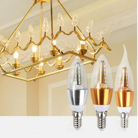 220V 5W Led Candle Bulb E14 Waterproof Aluminum Energy Saving Lamp
