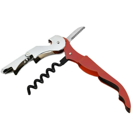 Topaty Wine Key | Stainless Steel Cork Screwer Wine Opener With Foil Cutter | Heavy Duty Wine Openers Select Corkscrew For Restaurant Waiters Sommelier Bartenders 
Topaty Wine Key | Stainless Steel Cork Screwer Wine Opener With Foil Cutter | Heavy Duty Wine Openers Select Corkscrew For Restaurant Waiters Sommelier Bartenders