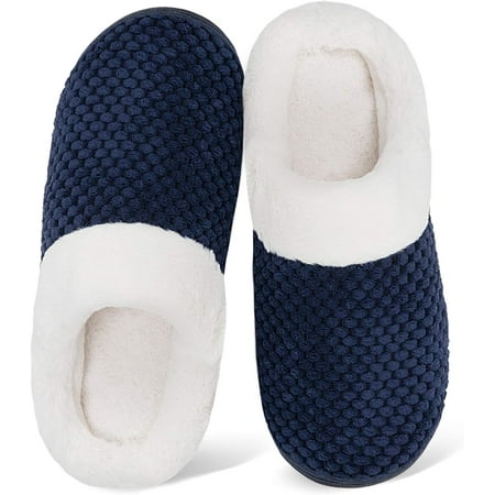 Women s Memory Foam Slippers Comfort Wool-Like Plush Fleece Lined House Shoes for Indoor & Outdoor
Women s Memory Foam Slippers Comfort Wool-Like Plush Fleece Lined House Shoes for Indoor & Outdoor